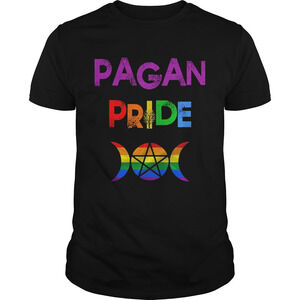Pagan Pride Star Moon Lgbt Shirt